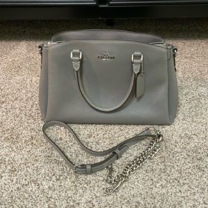 Coach gray bag